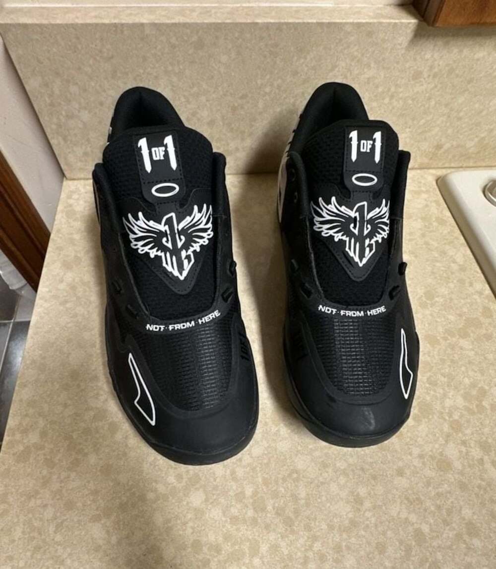 Puma x LaMelo Ball MB.01 Lo Team Black White Basketball Shoes Men's Size 11